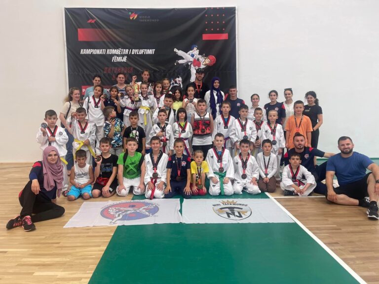 Vllaznia Taekwondo mbron titullin kampion në Kampionatin Kombëtar për fëmijë